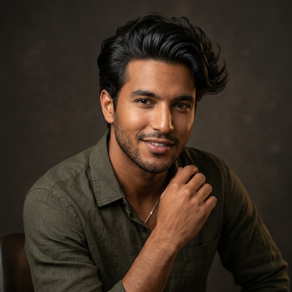 Cheveux forts pour hommes